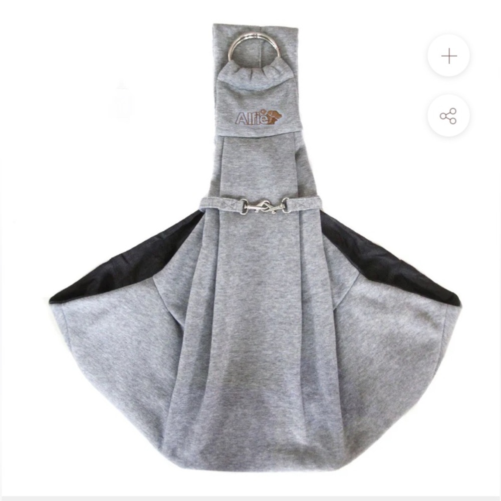 ALFIE PET Gray/ dark blue Sling Carrier